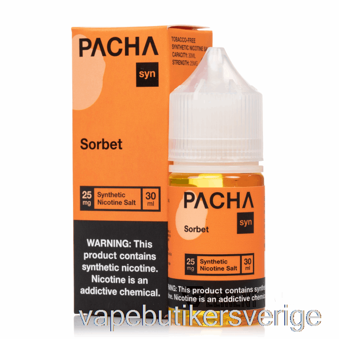 Vape Sverige Sorbet - Pachamamasalter - 30ml 25mg